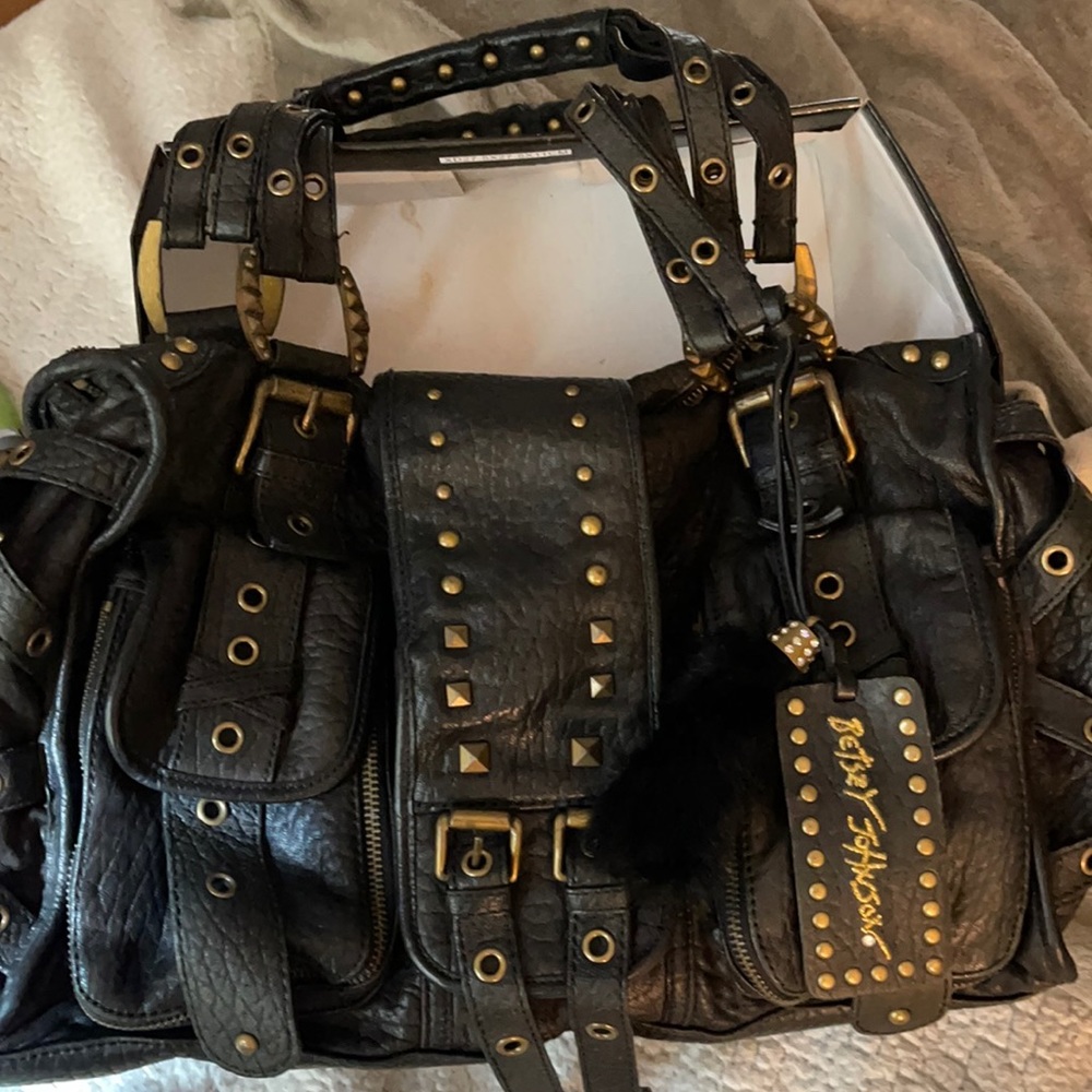 Betsey Johnson modern handbag